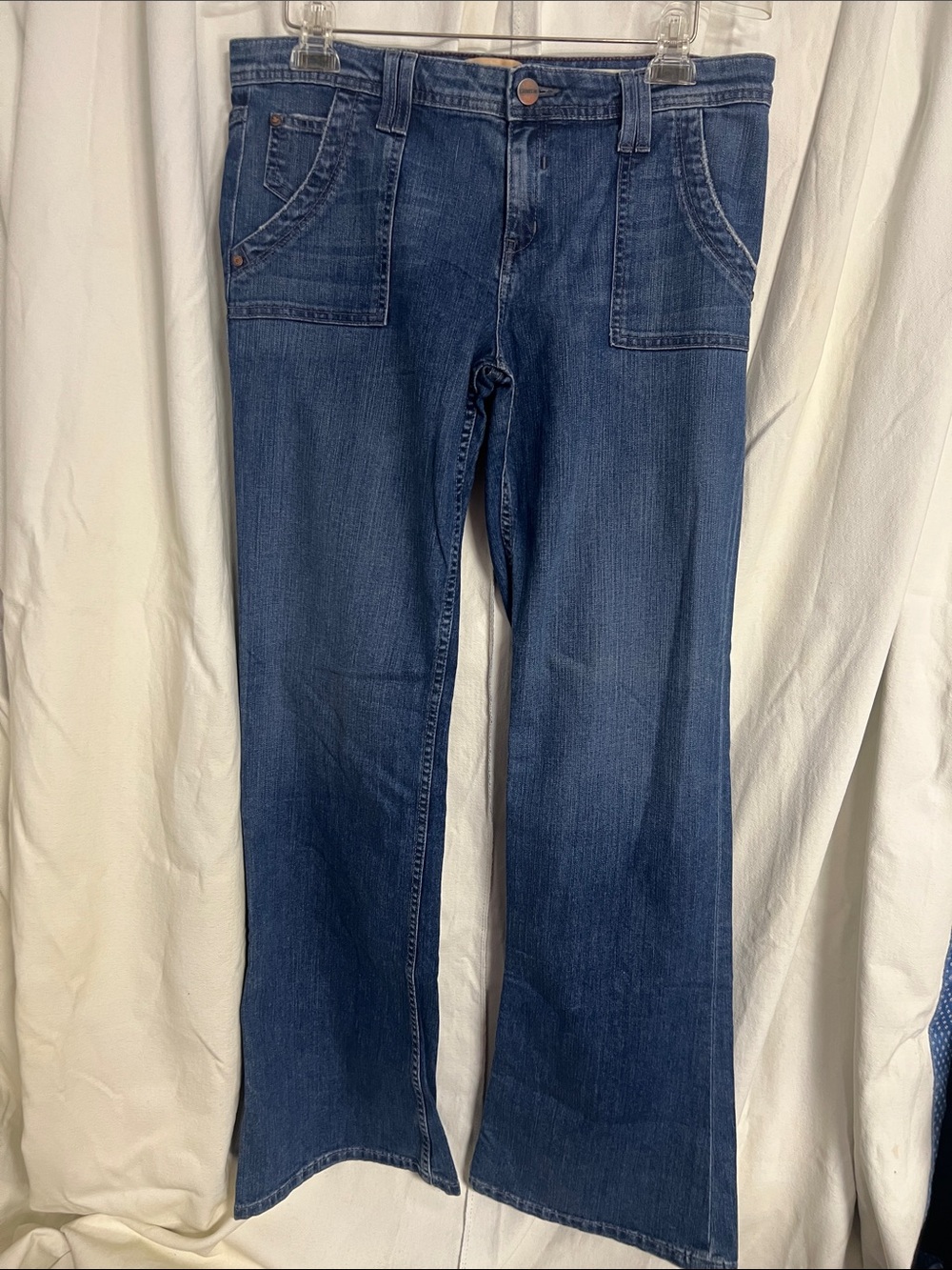 Sanctuary Dark Blue Wide-Leg Jeans